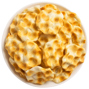 毛女石头饼陕西特产烤石子馍干片酥脆办公室宿舍零食2斤/箱