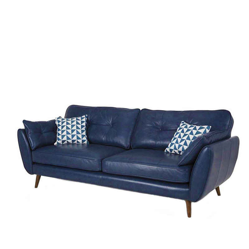 北欧皮艺沙发民宿卧室现代租房pu皮沙发ins服装店办公室皮质现货
