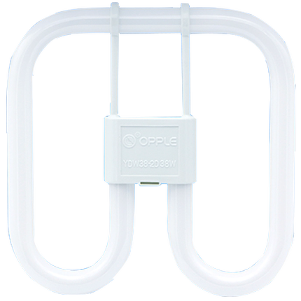 欧普照明2d灯管三基色节能灯管方形四针蝴蝶管ydw10w16w21w28w38w