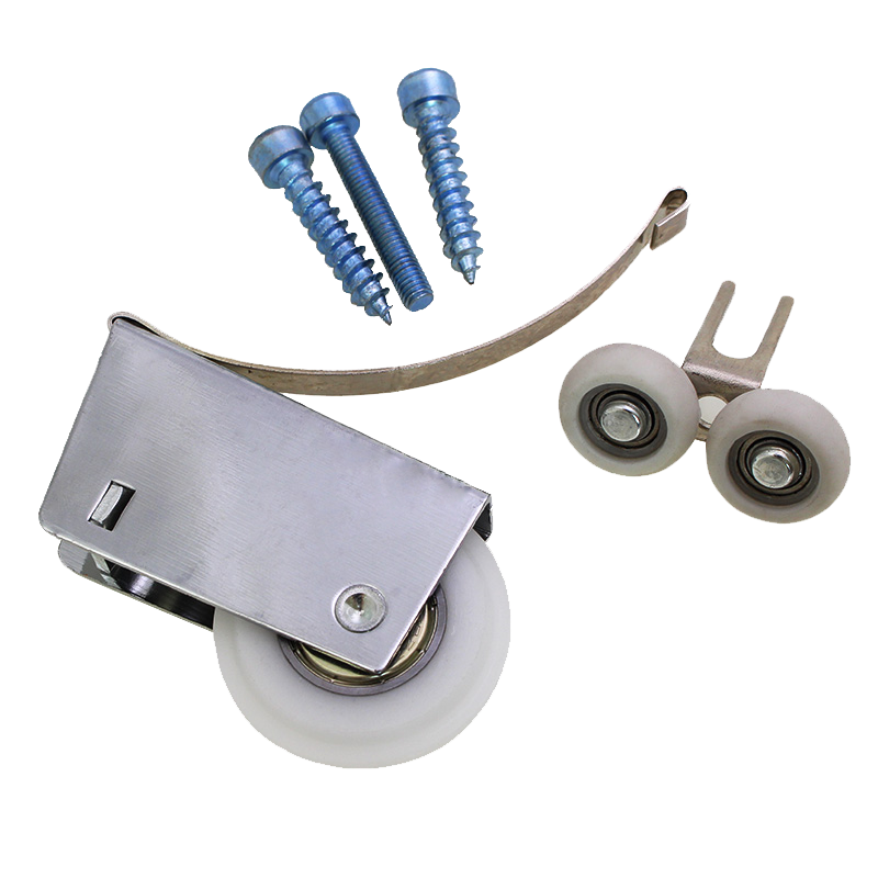 浦恒衣柜移门滑轮玻璃推拉门滚轮厨柜隔断门轮钛合金趟门轴承凸轮