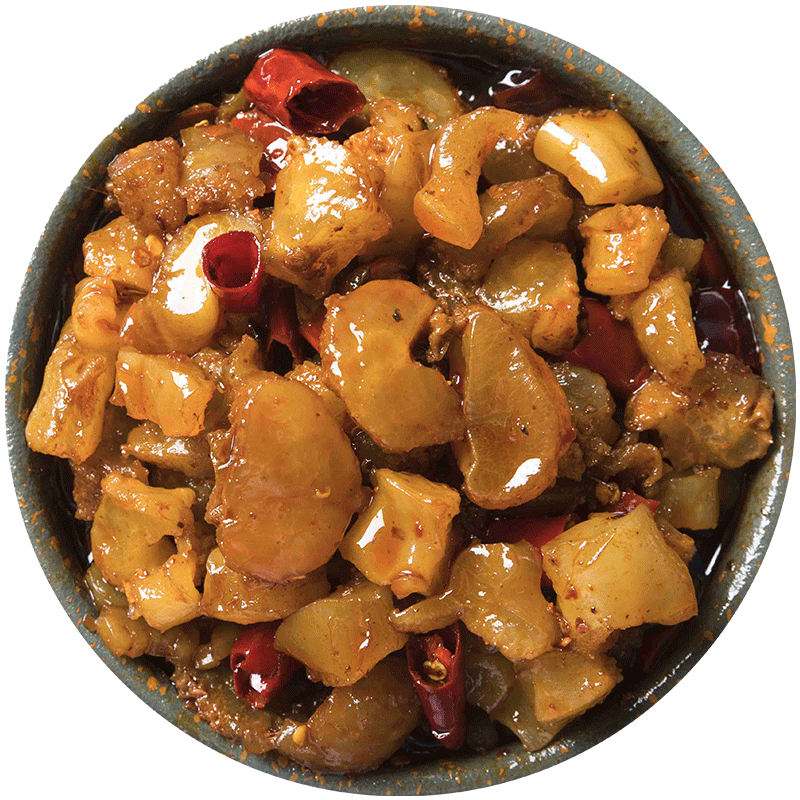 麻辣牛筋肉熟食即食真空卤味零食120g