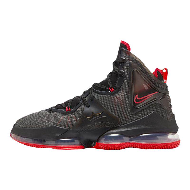 烽火 nike lebron 19 lbj詹姆斯19首发黑红实战篮球鞋 dc9340-001