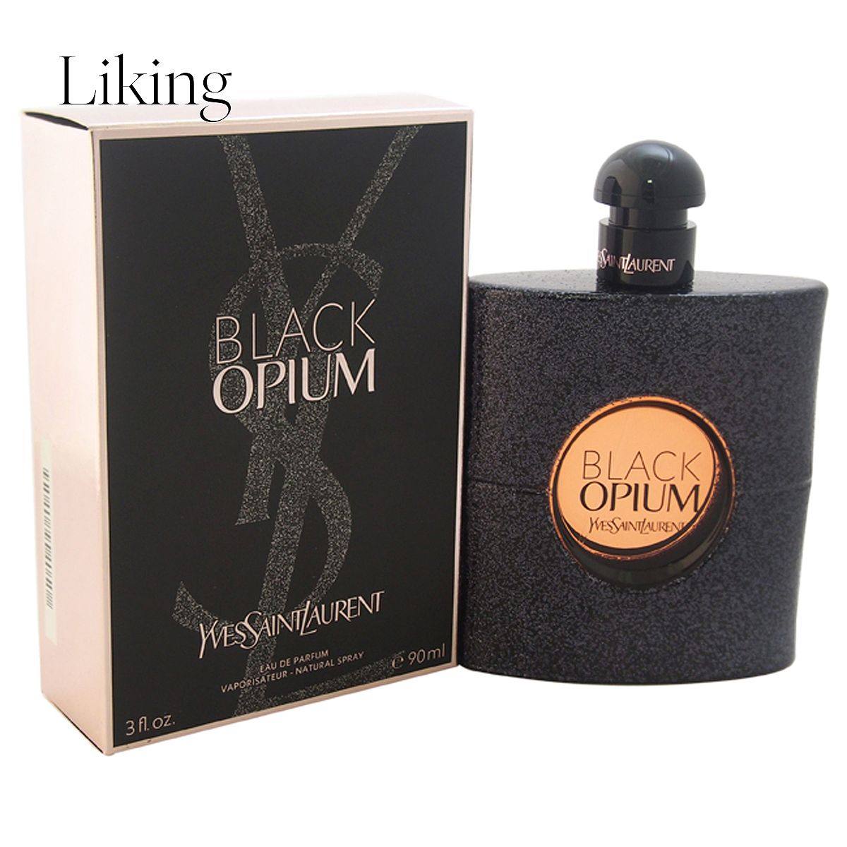 ysl 圣罗兰 黑鸦片 black opium女士浓香水 90ml东方美食调