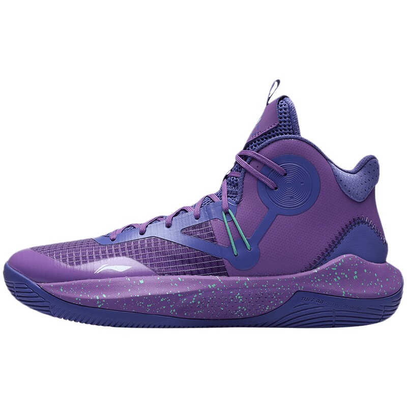 李宁篮球鞋男鞋音速9 team冰淇淋实战球鞋2021新款中帮运动鞋