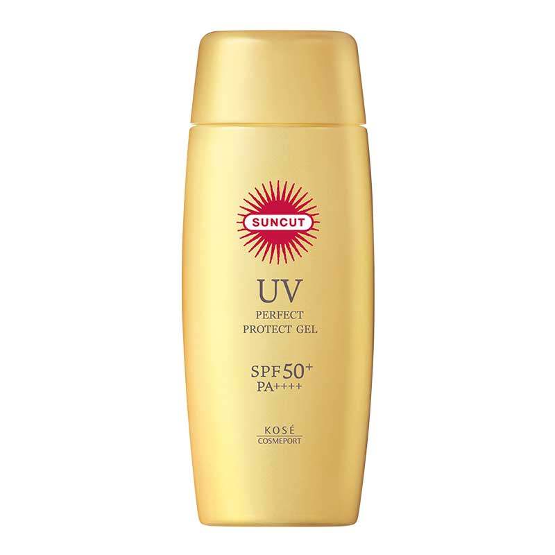 日本SUNCUT高丝防晒啫喱防水型KOSE清爽小金瓶脸部隔离官方正品