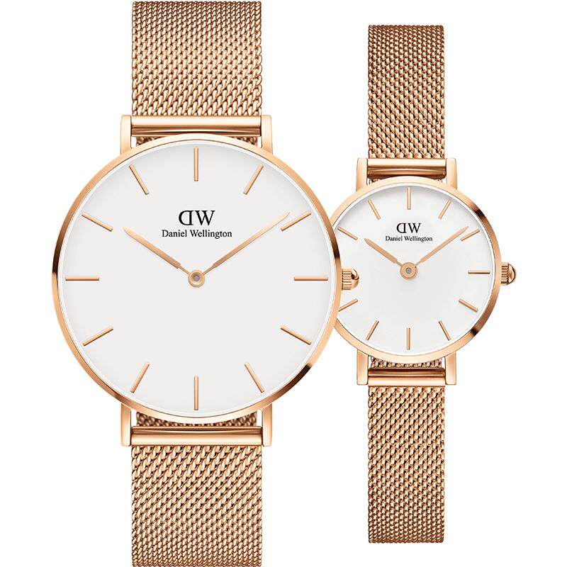 dw手表情侣petite系列简约流金表男女丹尼尔惠灵顿旗舰店