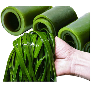 山东荣成海带5斤长丝新鲜盐渍特产厚昆布凉拌嫩半干货整箱包邮