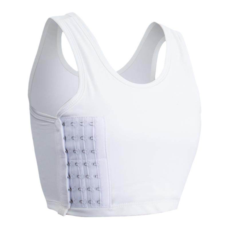 桑嘉超平束胸内衣抑菌挂钩塑胸大胸显小学生背心平胸神器cos裹胸