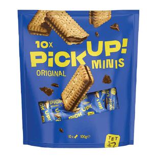 德国百乐顺进口饼干PICKUP迷你巧克力夹心早餐下午茶零食