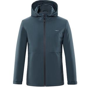【奥莱】海澜之家保暖羽绒服秋冬季立领连帽加厚防风外套男装
