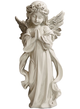 复古轻奢高级感雕塑玄关高档小天使