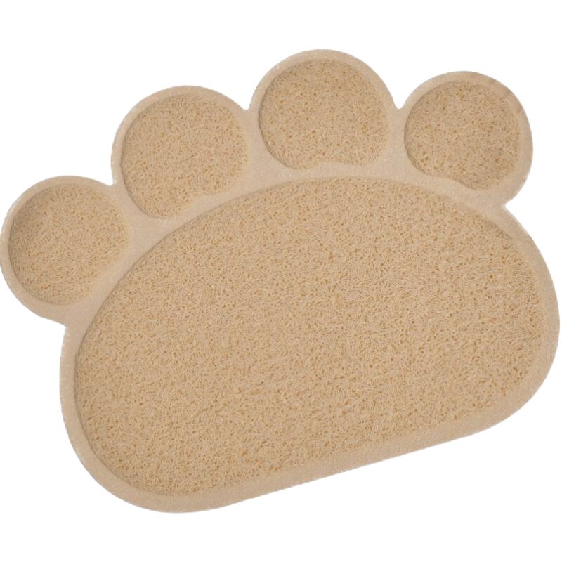 林之堡猫脚垫猫砂垫猫砂带出垫子蹭脚垫猫厕所垫子爪型猫砂过滤垫