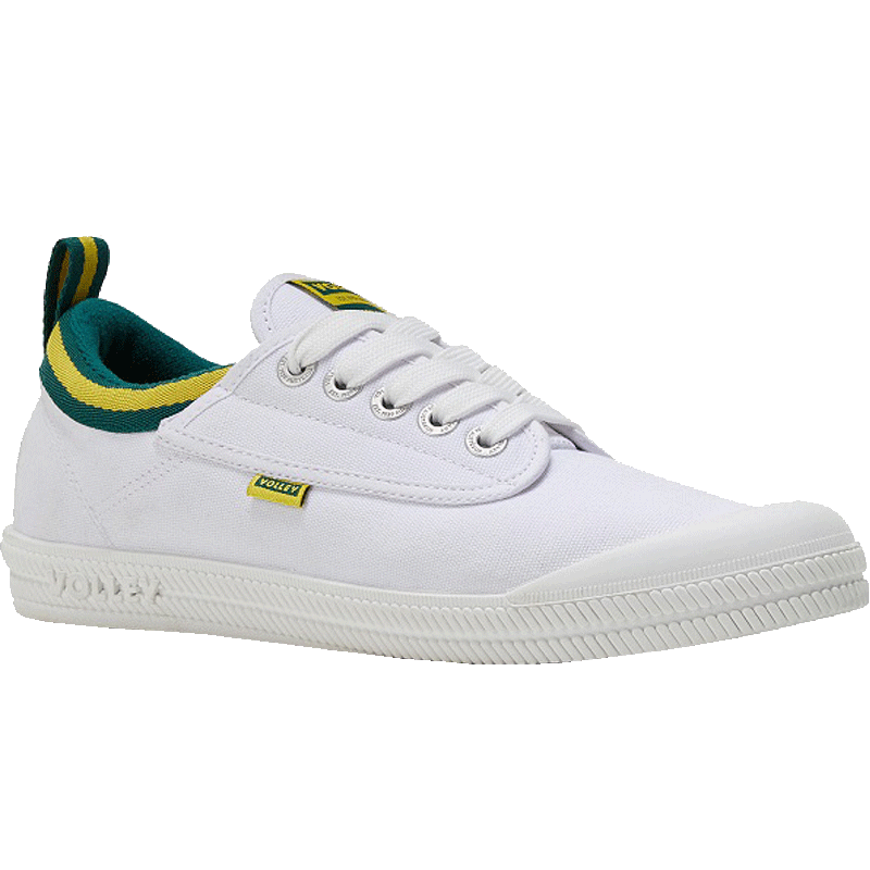 volley小白鞋经典款低帮休闲鞋2020新款情侣鞋软底男女百搭帆布鞋