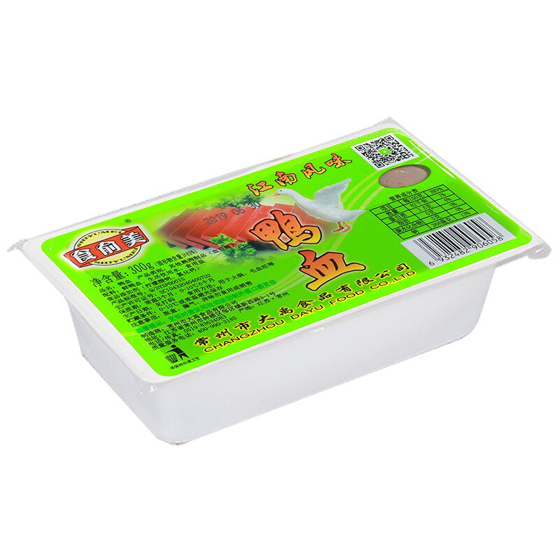 鸭血商用正宗盒装整箱粉丝火锅麻辣烫新鲜嫩食材食俞美绿300gx20