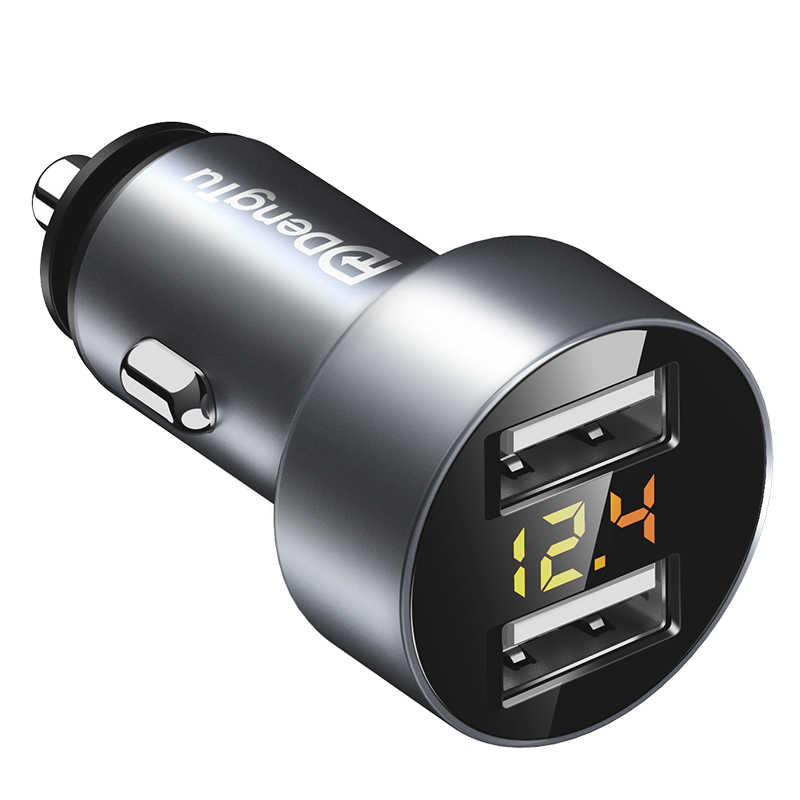 车载充电器24v伏大货车手机快充汽车用多功能车内大功率转换插头