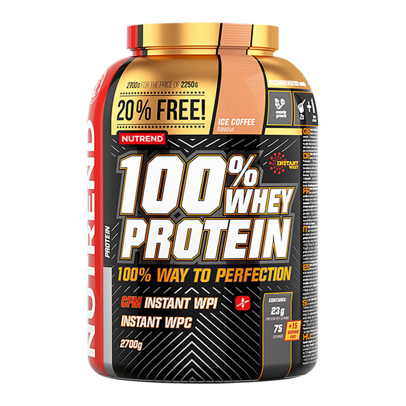 musclelab诺特兰德nutrend纯乳清蛋白粉冰咖啡味网红健身蛋白质粉