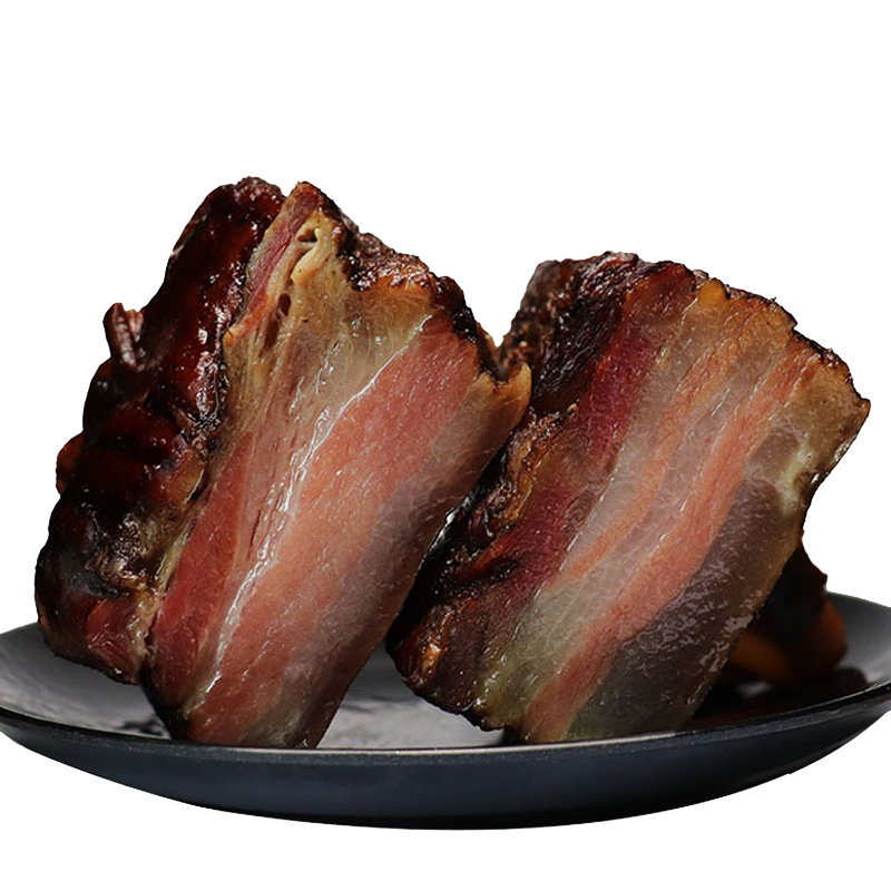 散装整块发货恩施柴火烟熏五花肉腊肉1500g湖南湘西四川腊味咸肉