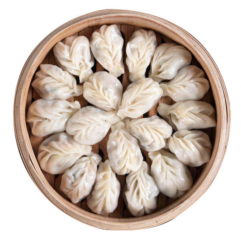 沙县蒸饺子煎饺手工柳叶蒸饺商用速冻家用早餐速食半成品美食批发