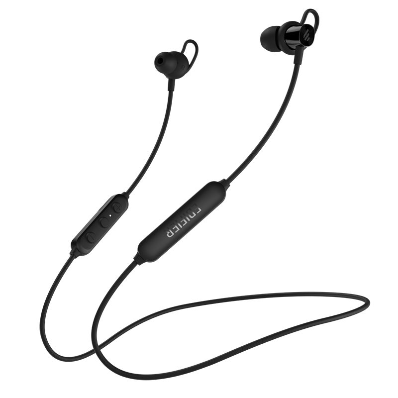 漫步者w200bt经典版无线运动蓝牙耳机磁吸入耳式音乐耳麦超长待机