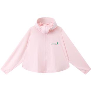 【UPF50+】安奈儿童装女童防晒衣防紫外线2024夏新款速干透气撞色