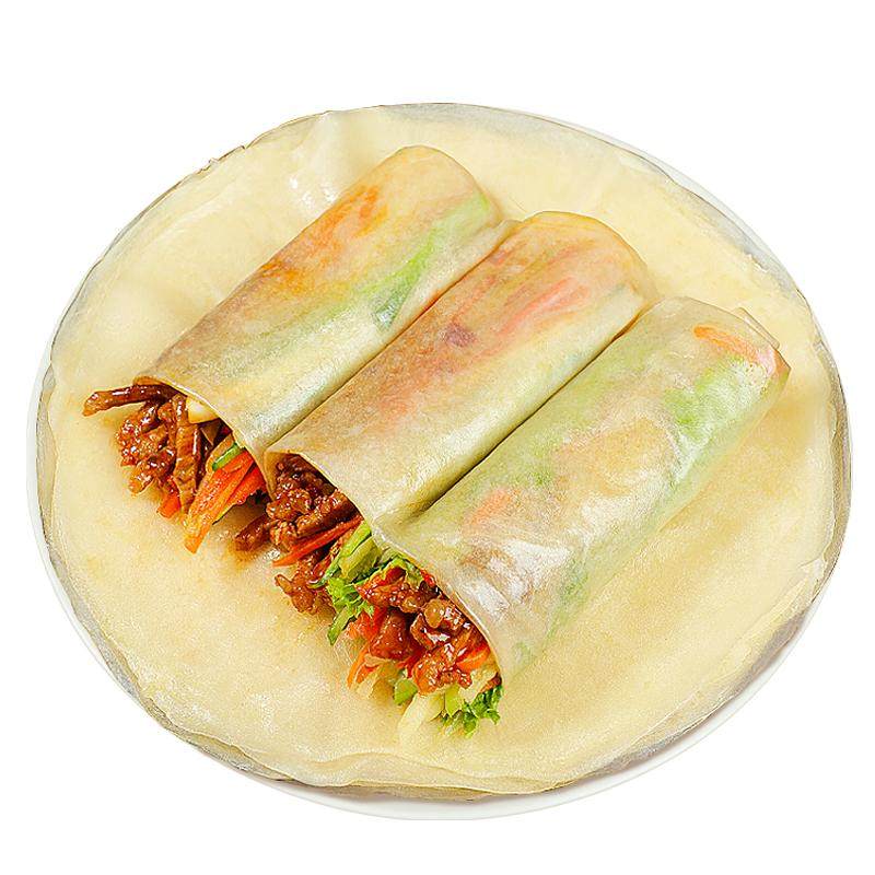 榆林镇风味筋饼春饼皮早餐薄饼纯手工东北特产卷饼菜烤鸭饼旗舰店