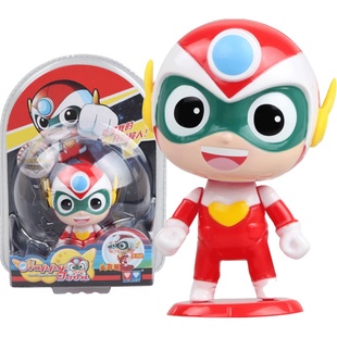 开心超人联盟之星之力正义机车侠公仔伽罗的玩具儿童变形套装小心