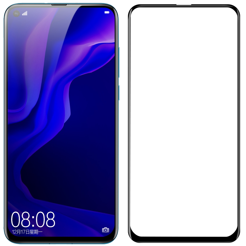 华为nova4钢化膜nova3全屏nova3e全覆盖nova3i手机无白边原装全包边