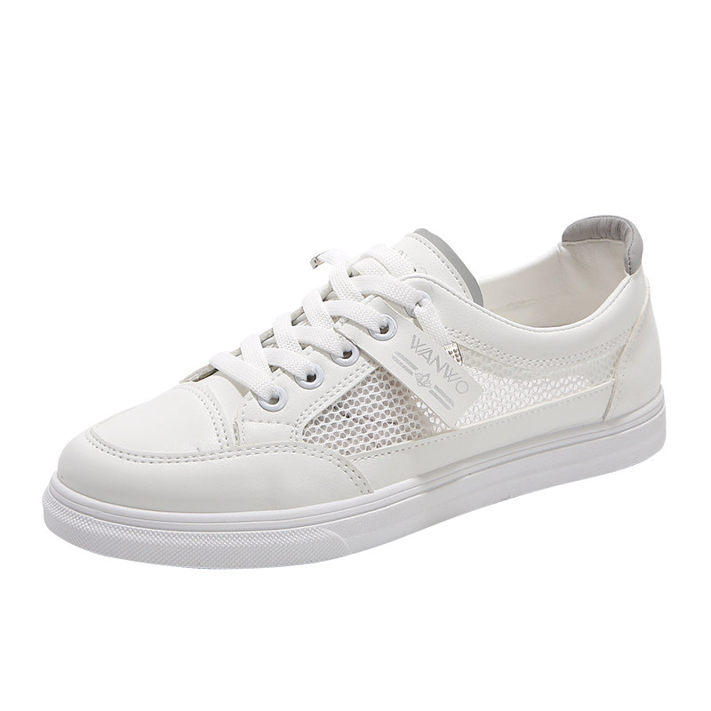 犸凯奴户外休闲鞋女夏2021年新款小白鞋网鞋透气薄款ins徒步女鞋