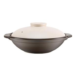 爱仕达砂锅煲家用耐高温浅砂锅燃气灶干烧不裂煲仔饭浅锅陶瓷煲