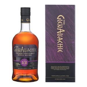 GlenAllachie 格蘭納里奇12年700ml蘇格蘭單一麥芽威士忌進(jìn)口洋酒