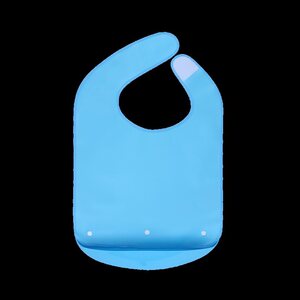 老人口水兜防水食饭兜图片