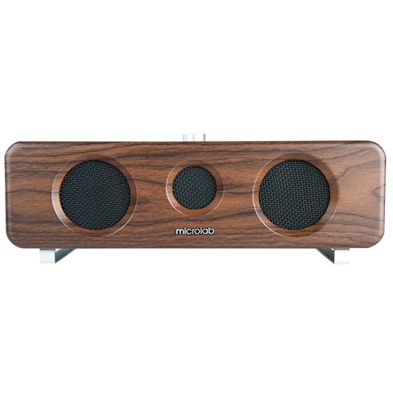 microlab/麦博 md336c无线蓝牙电脑充电音响无线充电床头时钟音箱