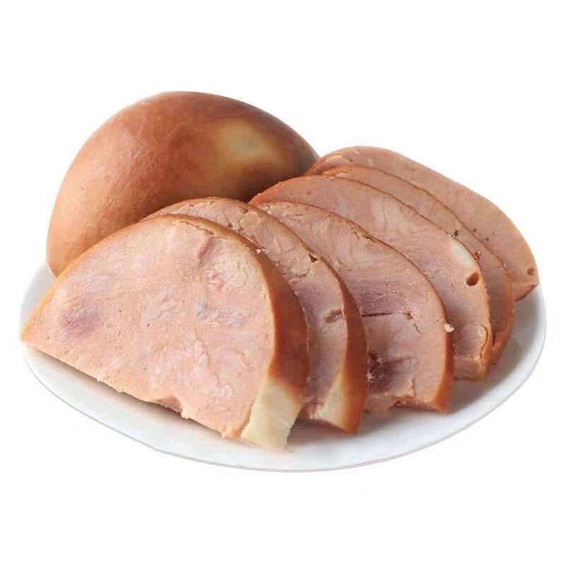 天津特产 国顺酱货 老味松仁小肚 熏煮火腿肠一个约350克