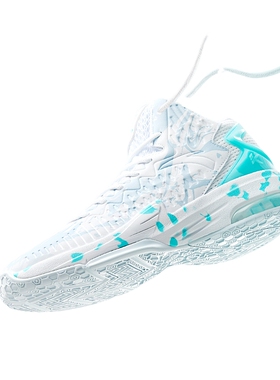 安踏篮球鞋男鞋星轨汤普森kt3team水花官网气垫球鞋高帮男鞋大码