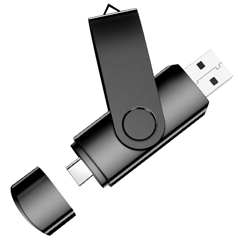 正品u盘128g手机电脑两用插华为手机接口的双头优盘32g安卓typec双用