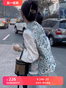 新中式国风马甲背心女2024年夏季薄款爆款小个子外搭马夹坎肩上衣