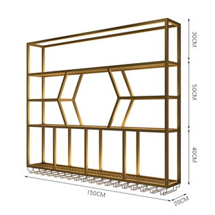 销架子酒吧壁挂酒架红酒靠创意置物架吧台挂墙上铁艺展示架酒柜厂