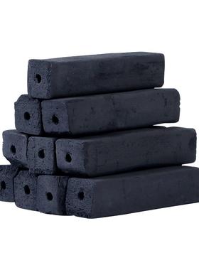 烧烤碳无烟家用果木炭速燃机制竹炭块户外围炉煮茶烧烤炉专用碳条