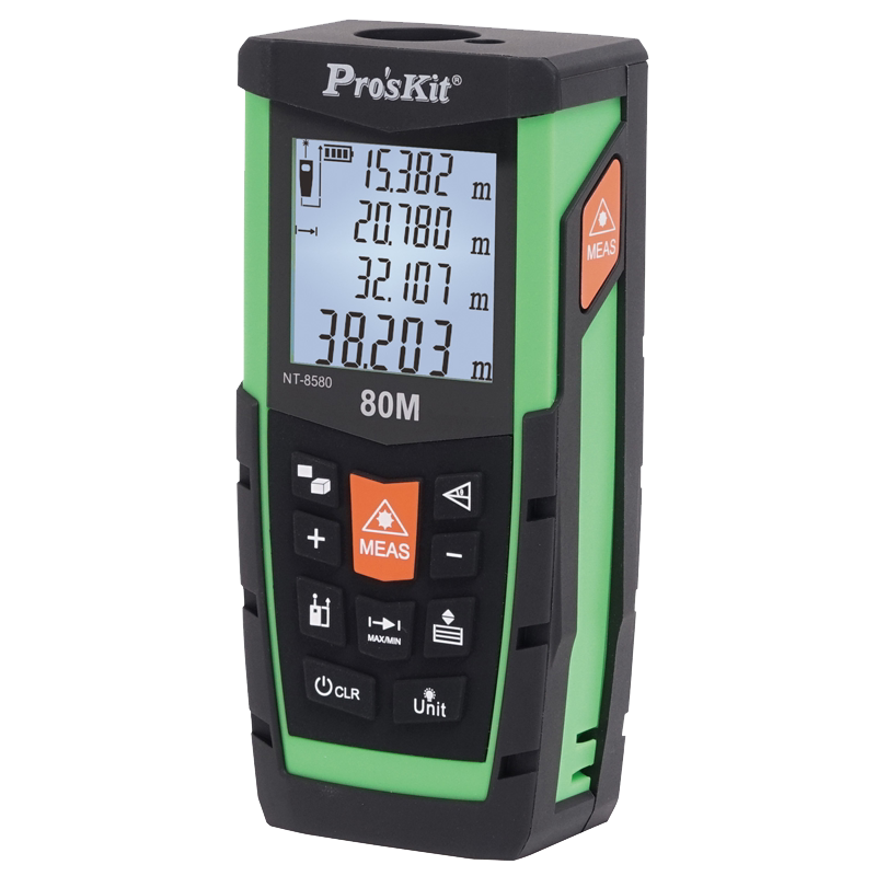 宝工测距仪红外线手持激光测量仪宝工电子量房尺40/60/80 nt-8540