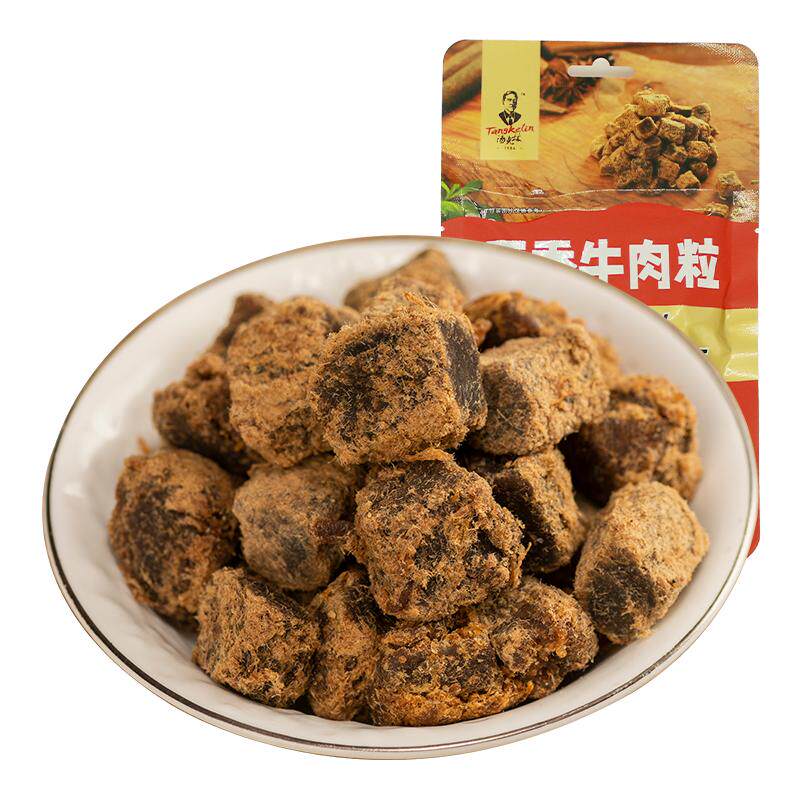 汤克林102克牛肉粒 贵州特产 牛肉干网红零食