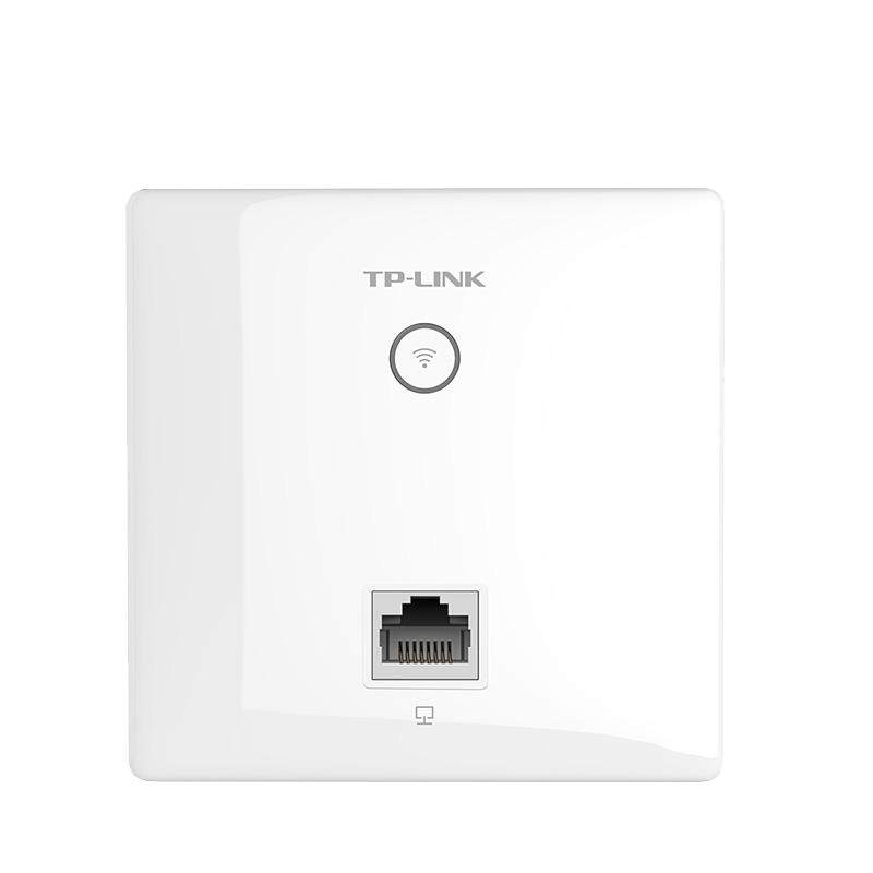 tp-link无线ap面板式86型千兆端口5g双频1200m嵌入式酒店宾馆wifi全屋