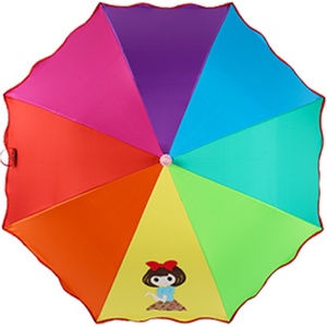 天堂伞男女可爱小学生弯钩伞儿童伞