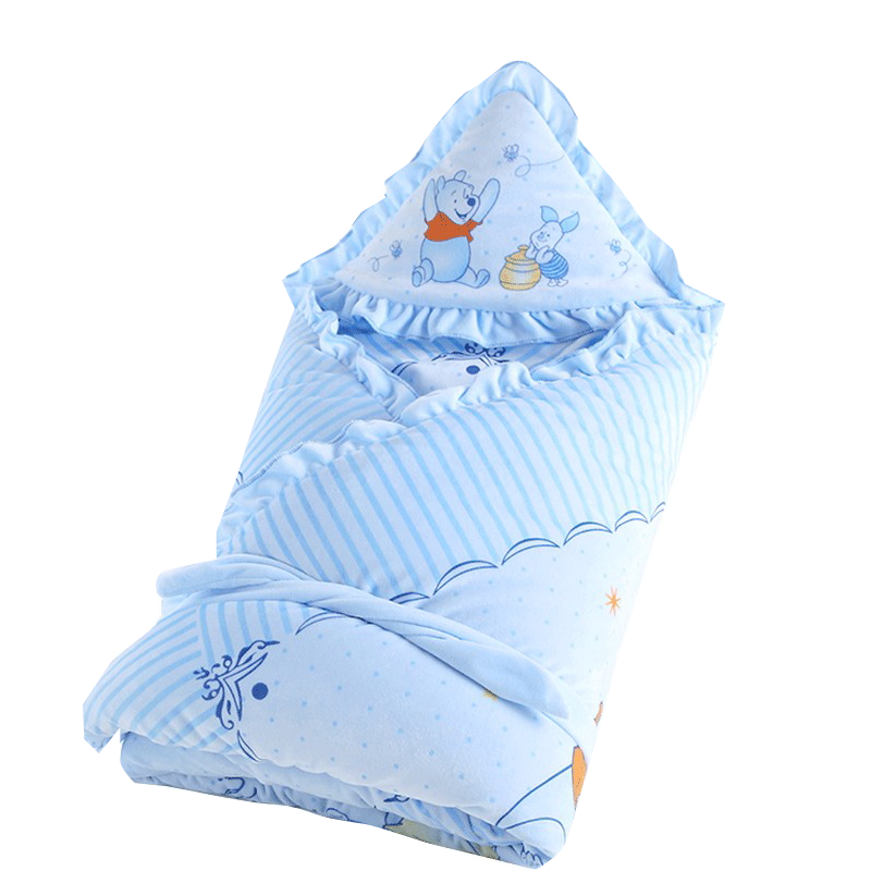 婴儿包被新生儿抱被夏季薄款初生宝宝用品春秋保暖被子包巾可脱胆