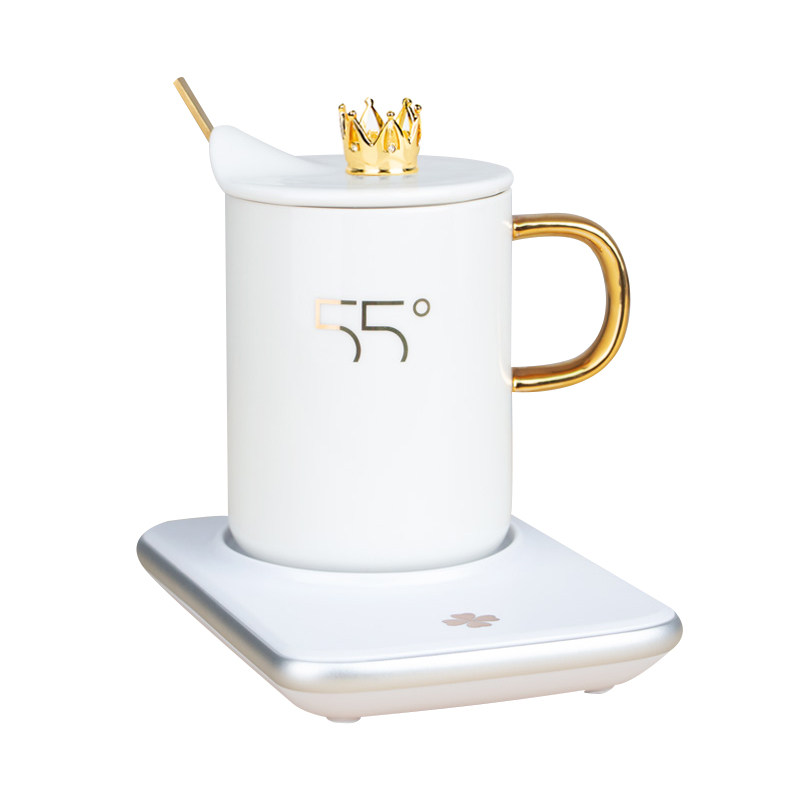 暖暖杯55℃度速热水杯热牛奶神器加热器奶杯子自动恒温杯保暖杯垫