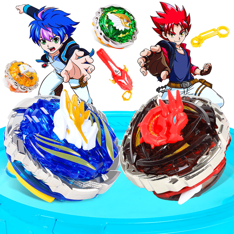 奥迪双钻战斗王烈风天翼s陀螺玩具之飓风战魂2烈风光翼陀螺套装