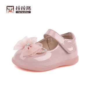 春夏季女婴儿软底学步鞋幼童宝宝单鞋公主鞋子小皮鞋1-3岁2