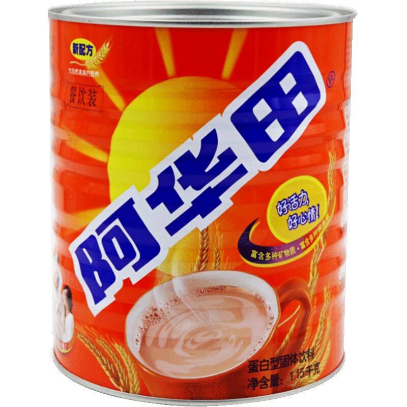 阿华田麦芽可可粉巧克力味营养冲饮品罐装1150g早餐下午茶饮料粉