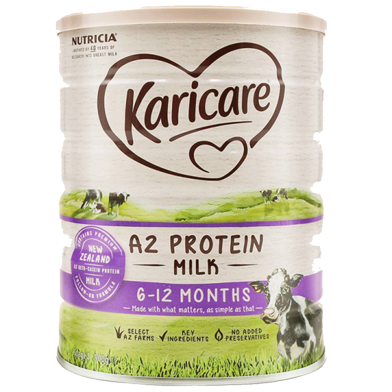 澳洲karicare可瑞康a2奶粉2段婴儿幼儿宝宝有二3段金装进口900g