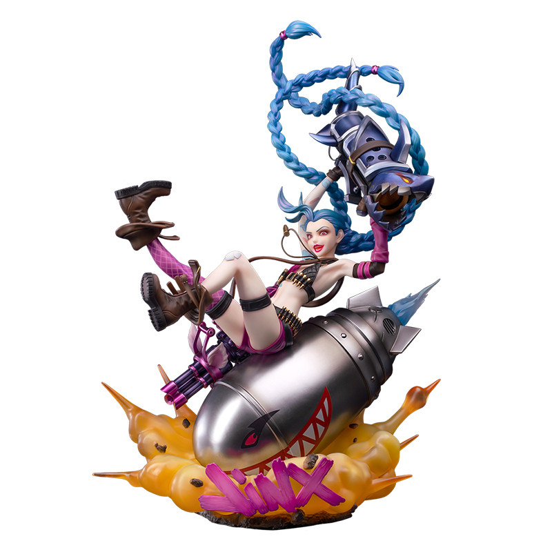 myethos 镜叔 英雄联盟 lol 暴走萝莉 金克斯 金克丝 手办