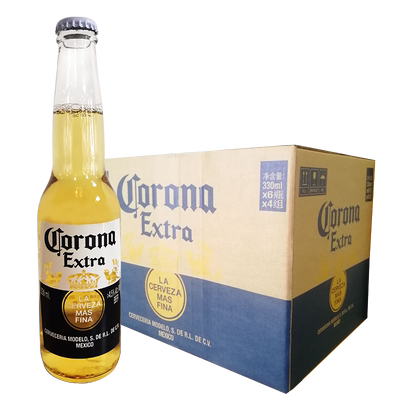 corona/科罗娜啤酒330ml*24瓶 整箱装墨西哥特级_家家利